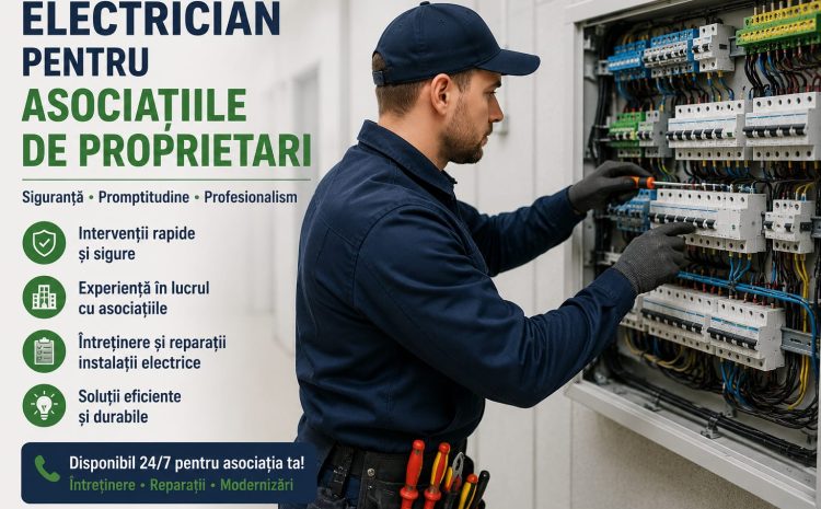 Electrician pentru Asociatie de Proprietari