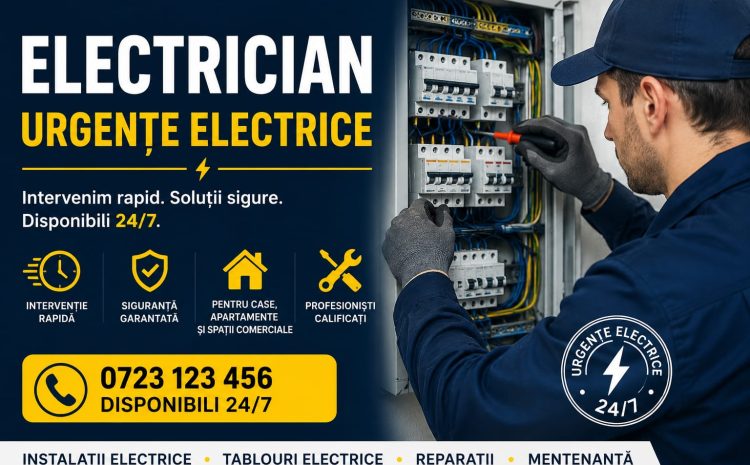 Electrician Urgente Electrice