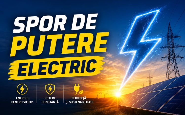  Spor de Putere Electric